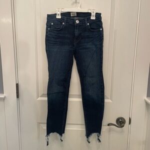Hudson Colette Midtise Skinny Crop Jeans